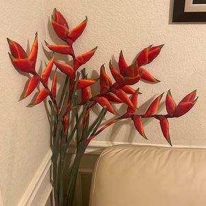 Orange Plant Decor